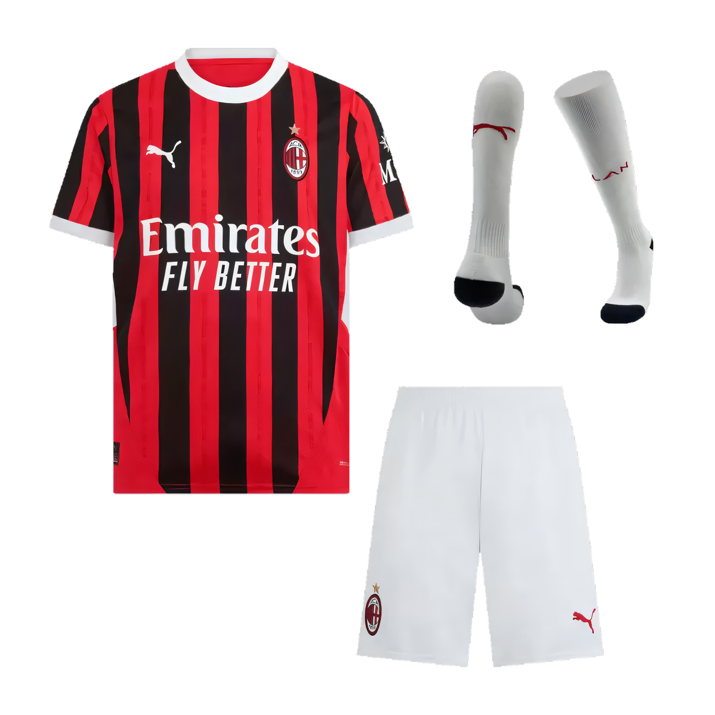AC Milan Home Kids Full Kit 2024/25