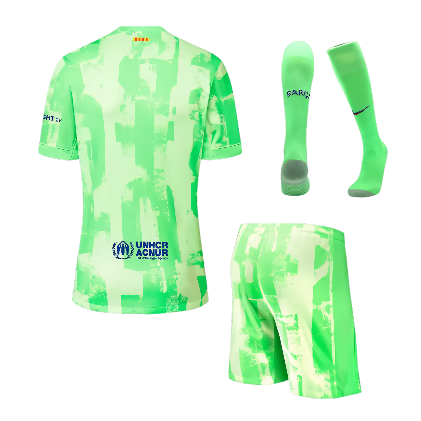 Barcelona Third Kids Full Kit 2024/25