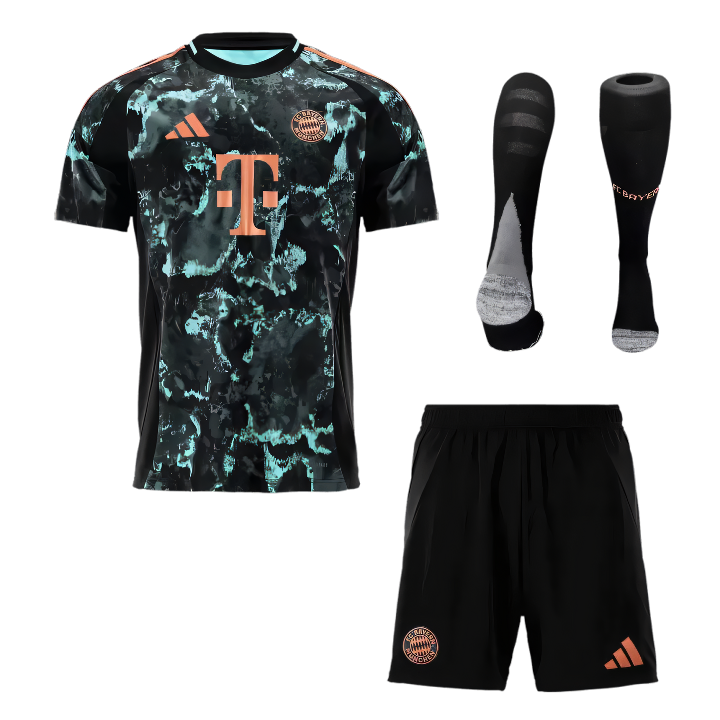 Bayern Munich Away Kids Set Full Kit 2024/25
