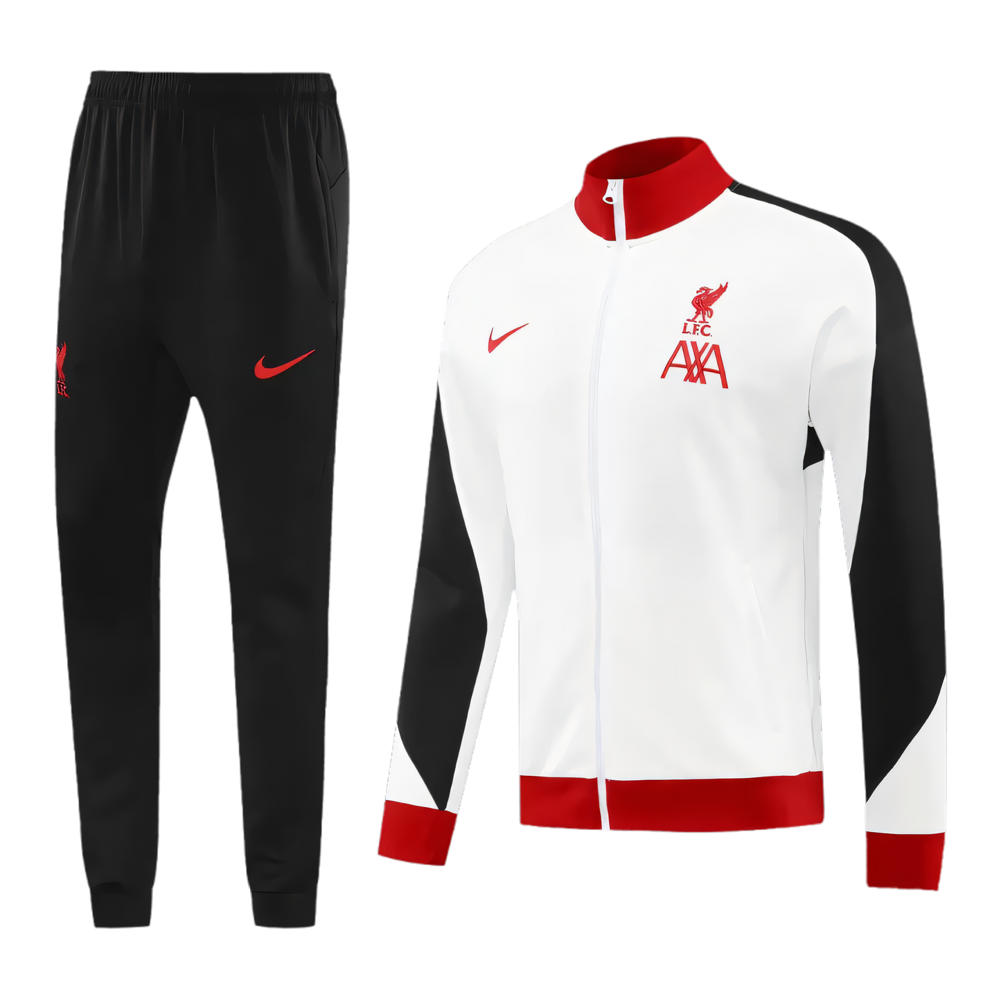 Liverpool Tracksuit White/Red/Black
