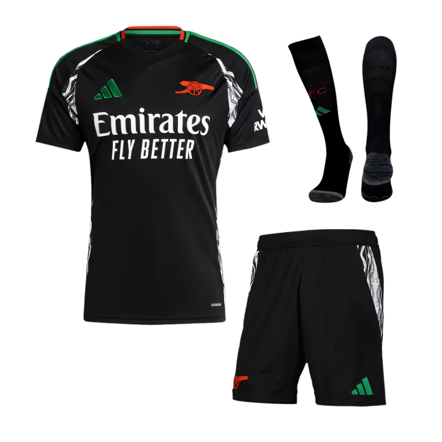 Arsenal Away Kids Full Kit 2024/25