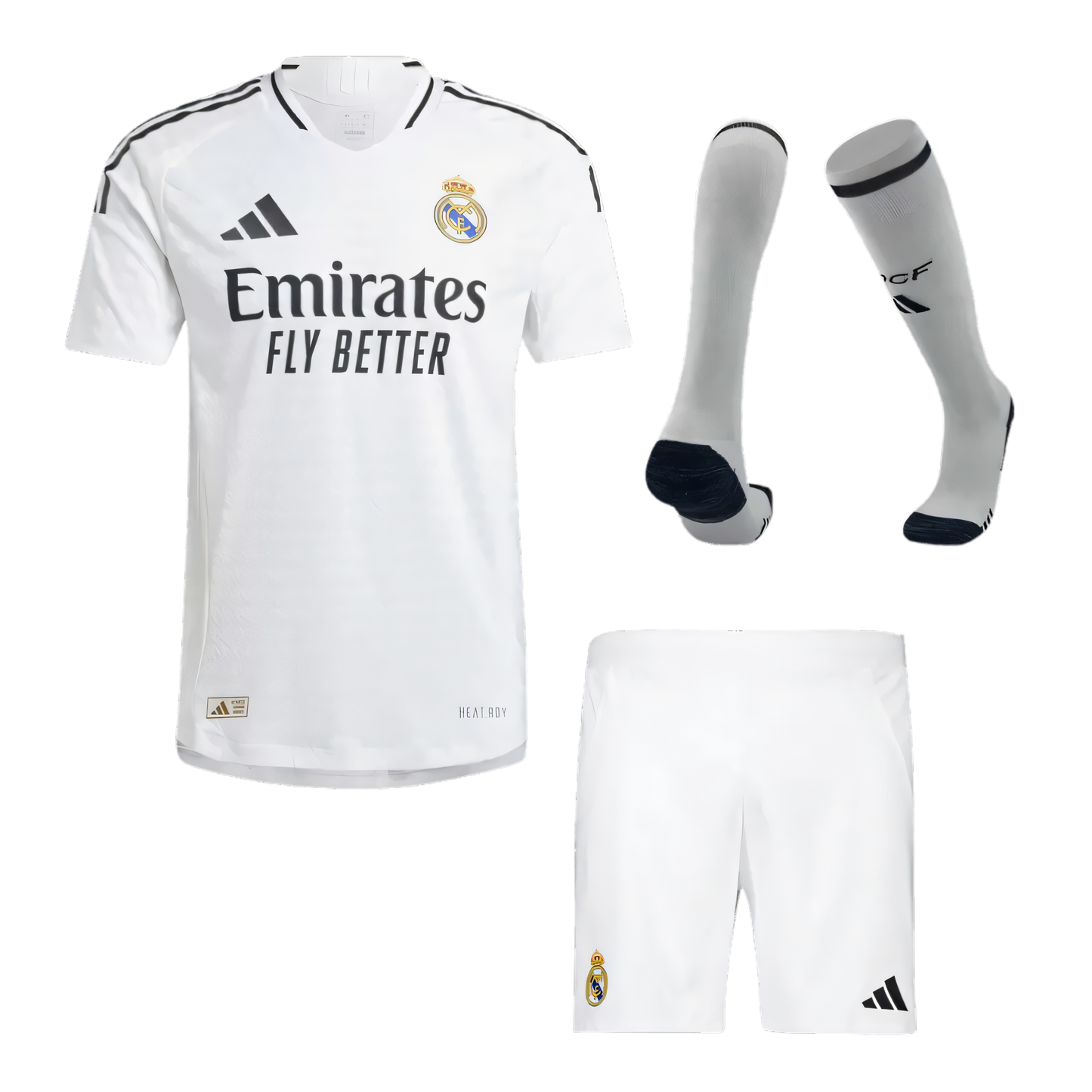 Real Madrid Home Kids Jerseys Full Kit 2024/25