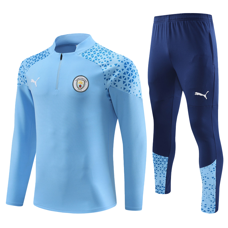 Manchester City Tracksuit Light Blue