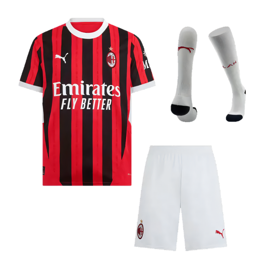 AC Milan Home Kids Full Kit 2024/25