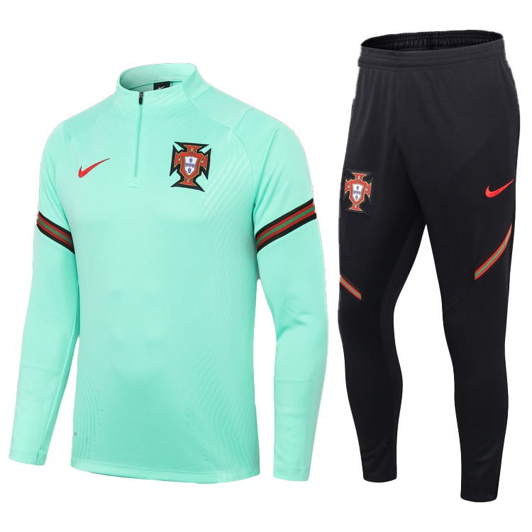 Portugal 1/4 Zip Turquoise Tracksuit