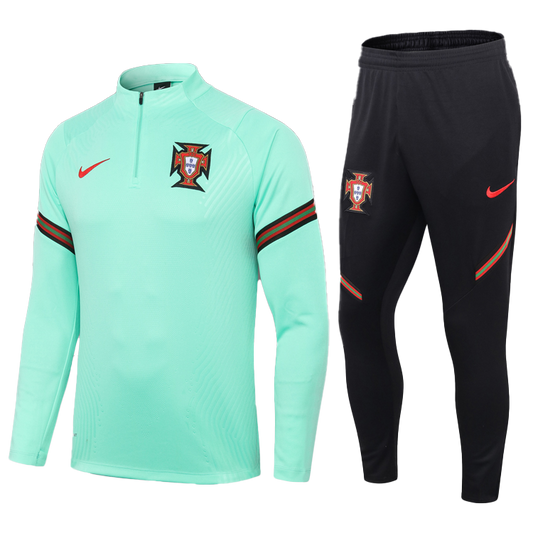 Portugal 1/4 Zip Turquoise Tracksuit