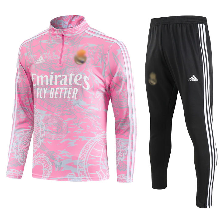 Real Madrid Tracksuit X Pink Dragon