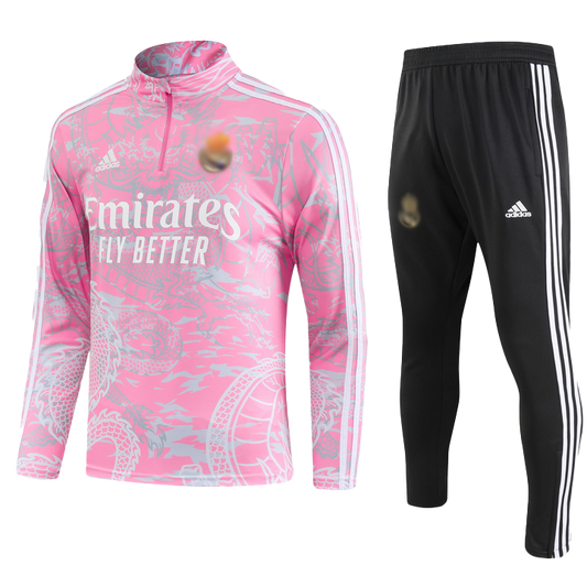 Real Madrid Tracksuit X Pink Dragon