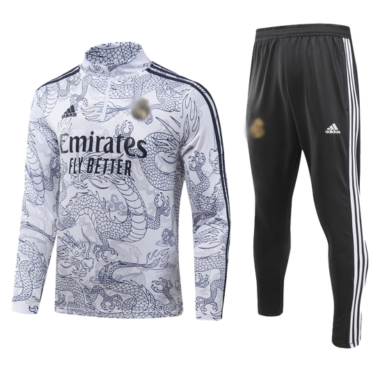 Real Madrid Tracksuit X Blue Dragon