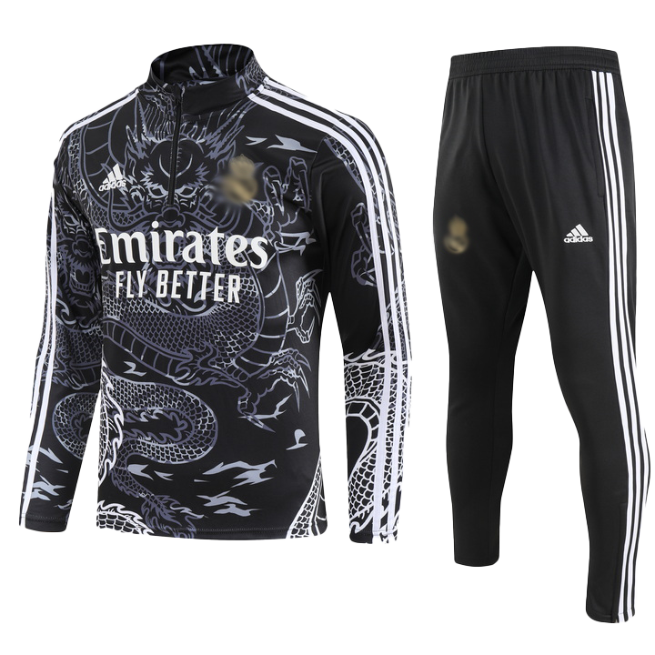 Real Madrid Tracksuit X Black Dragon