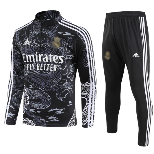 Real Madrid Tracksuit X Black Dragon