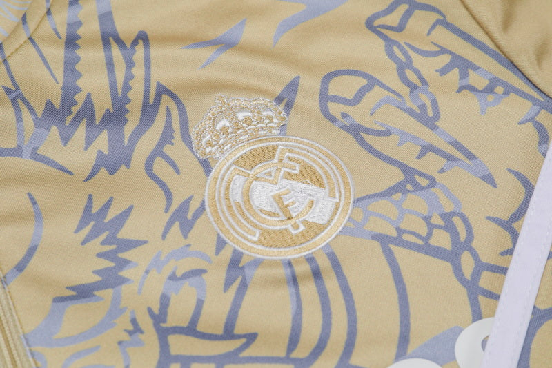 Real Madrid Tracksuit X Gold Dragon