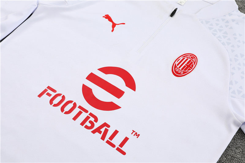 AC Milan Tracksuit White