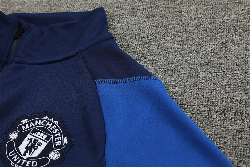 Manchester United Tracksuit Blue