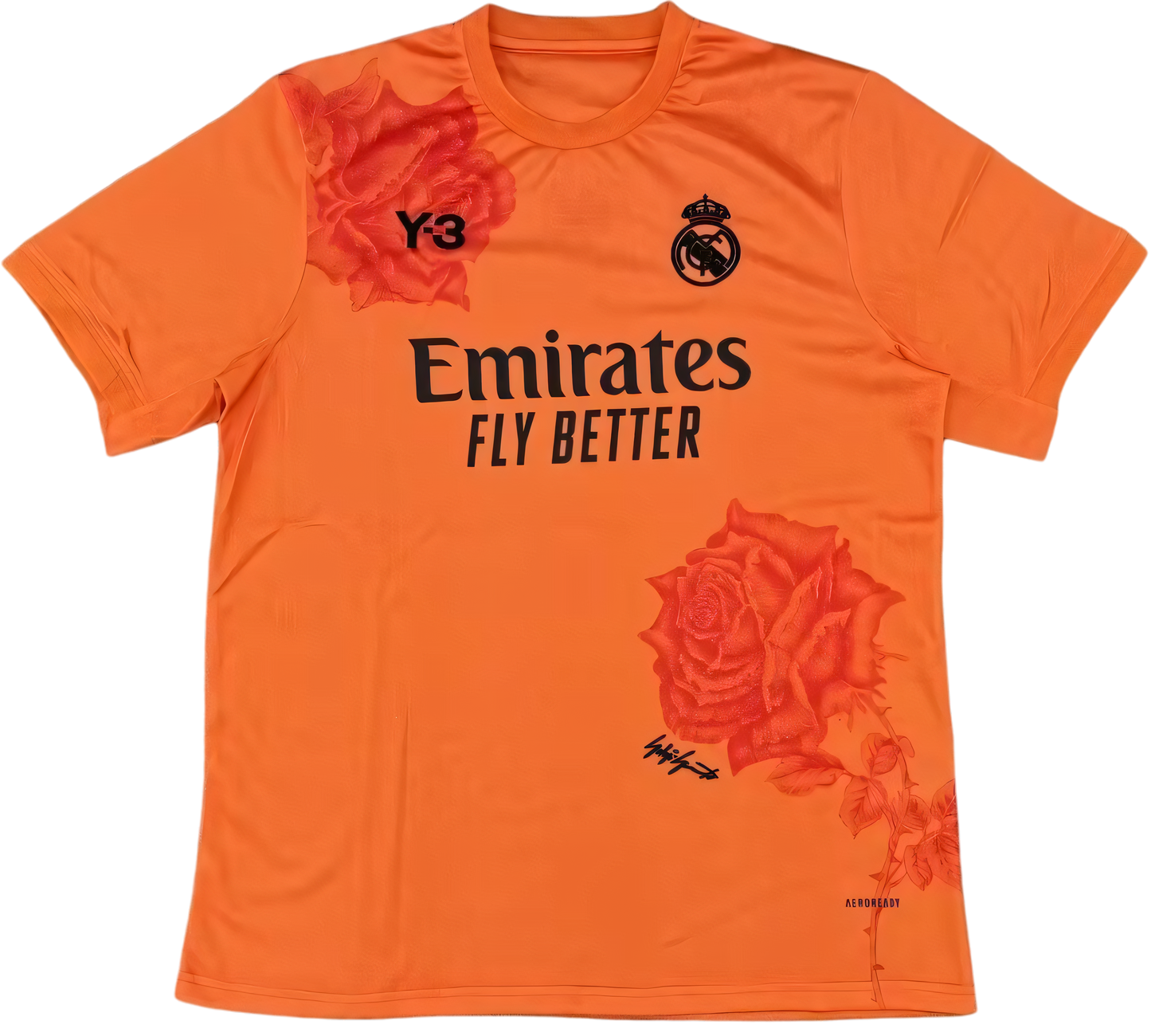 Real Madrid Y-3 Orange Jersey 2024/25