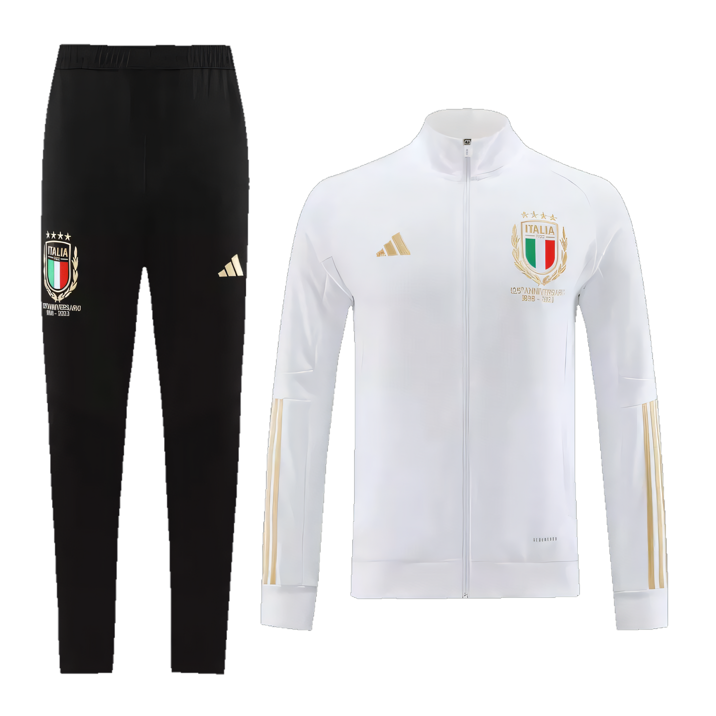 Italy White/Black Tracksuit 2023/24