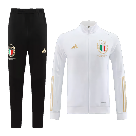 Italy White/Black Tracksuit 2023/24