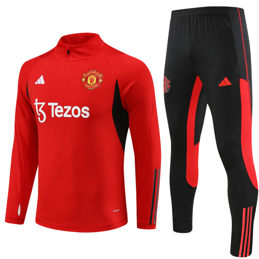 Manchester United Tracksuit Red