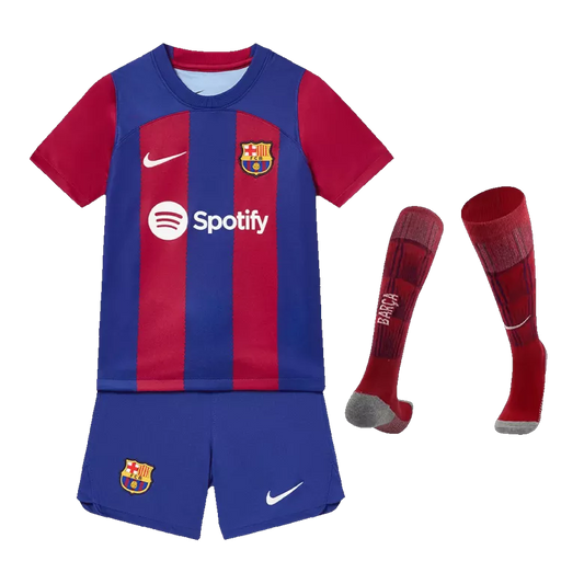 FC Barcelona Home Kids Set Full Kit 2023/24