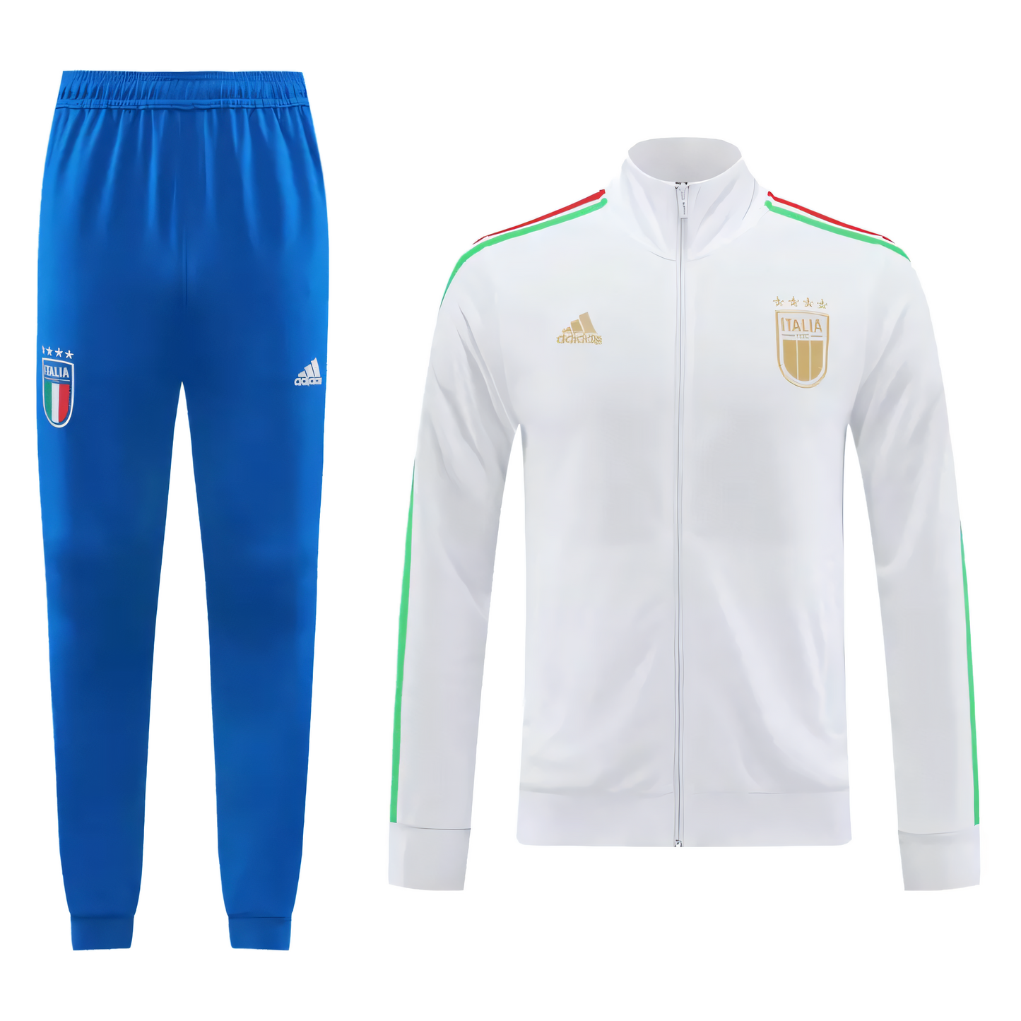 Italy White/Blue Tracksuit 2024/25