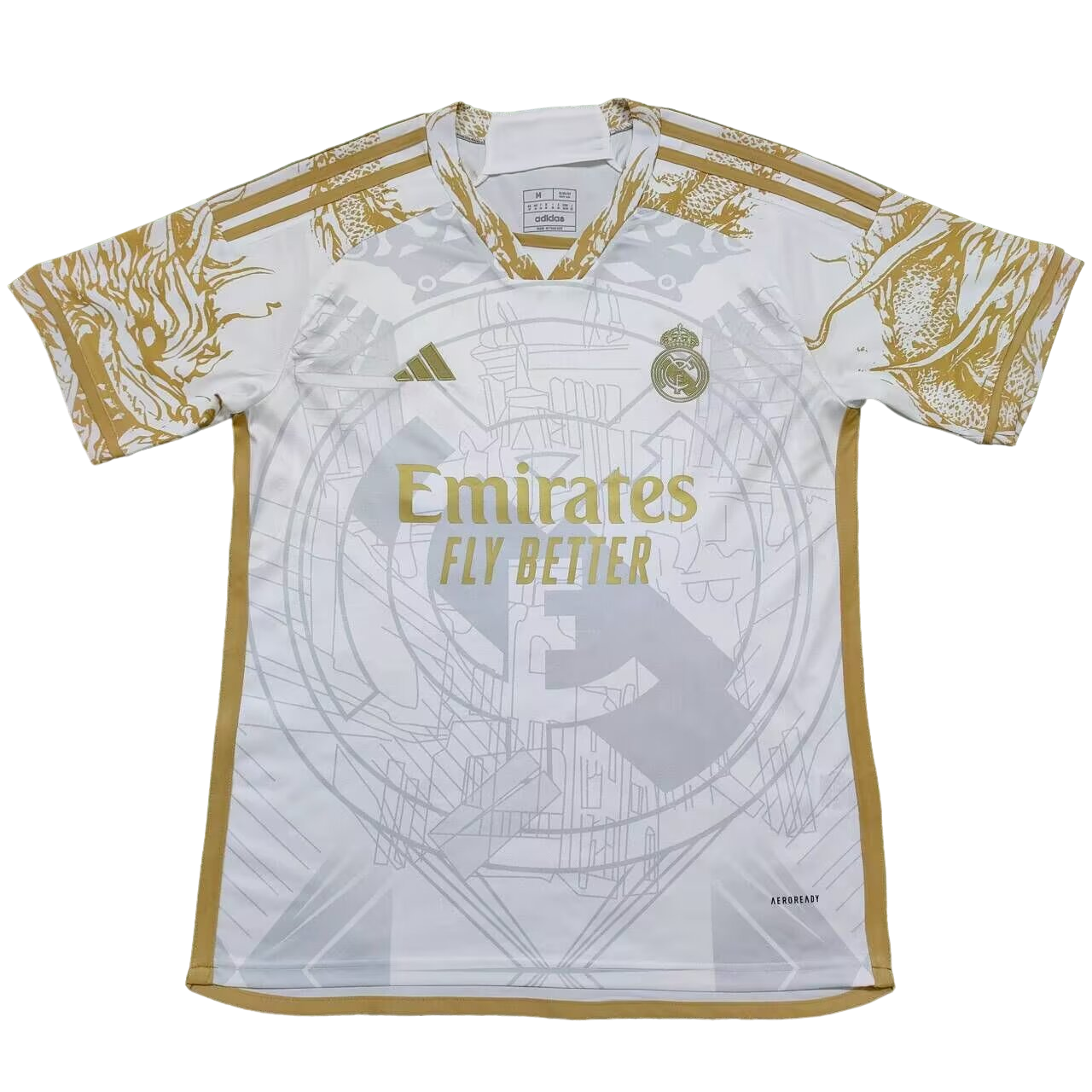 Real Madrid Special Gold/White Jersey