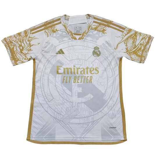 Real Madrid Special Gold/White Jersey