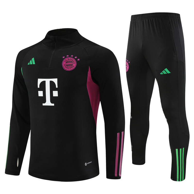 Bayern Munich Tracksuit Black