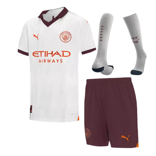 Manchester City Away Kids Full Kit 2023/24