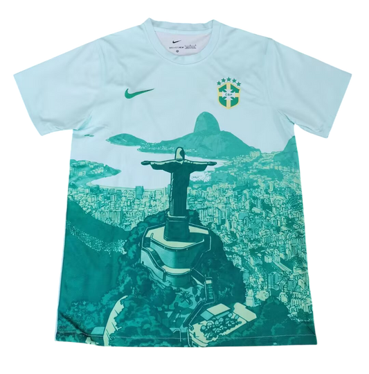Brazil Special Green Jesus Jersey