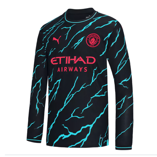 Manchester City Long Sleeve Third Jersey 2023/24