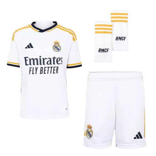 Real Madrid Home Kids Jerseys Full Kit 2023/24