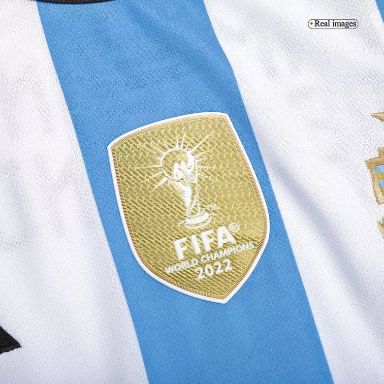 Argentina Three Star Home Jersey 2022-Champion Edition