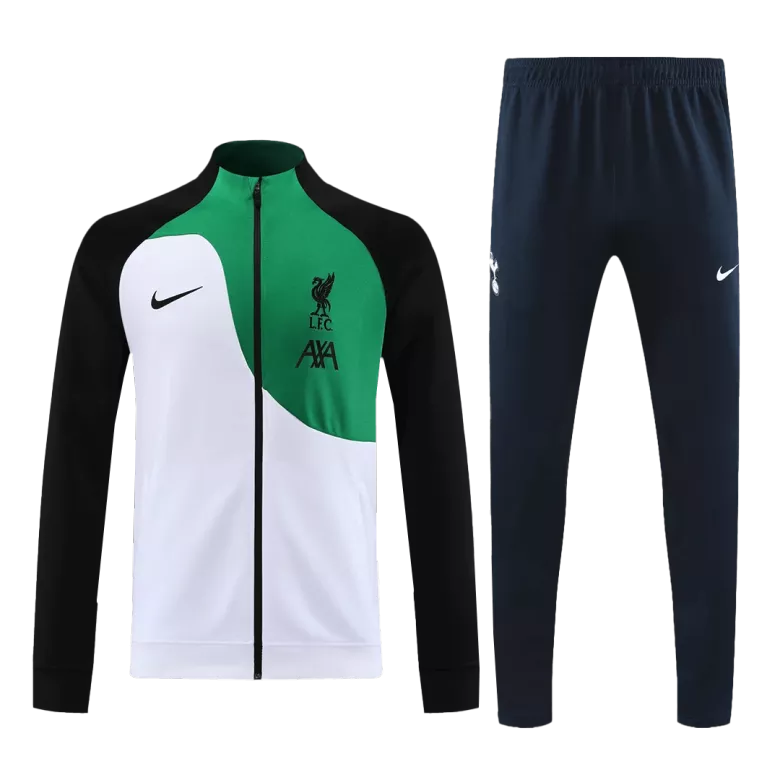 Liverpool Tracksuit Black/White/Green