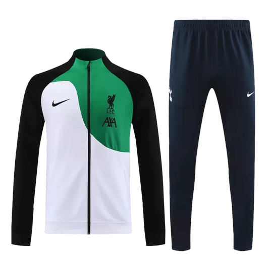 Liverpool Tracksuit Black/White/Green