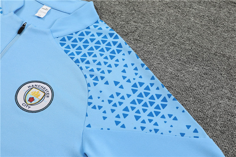 Manchester City Tracksuit Light Blue