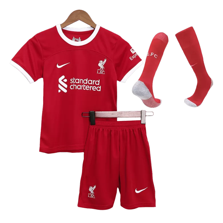 Liverpool Home Kids Full Kit 2023/24