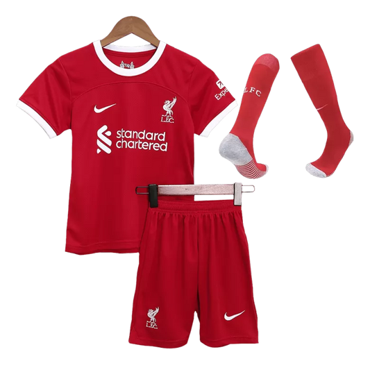 Liverpool Home Kids Full Kit 2023/24