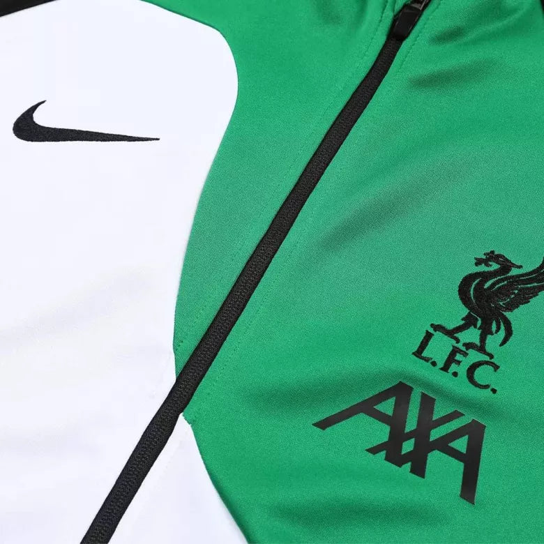 Liverpool Tracksuit Black/White/Green