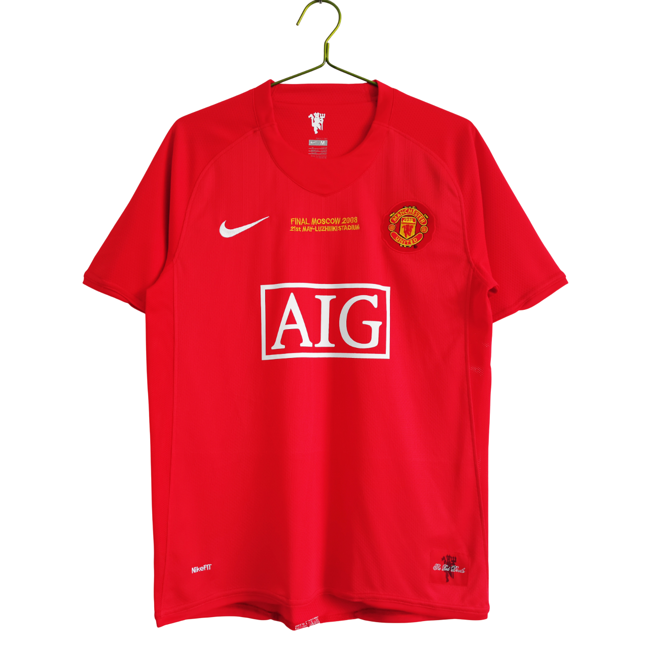 Manchester United Retro 2008 Champions League Jersey