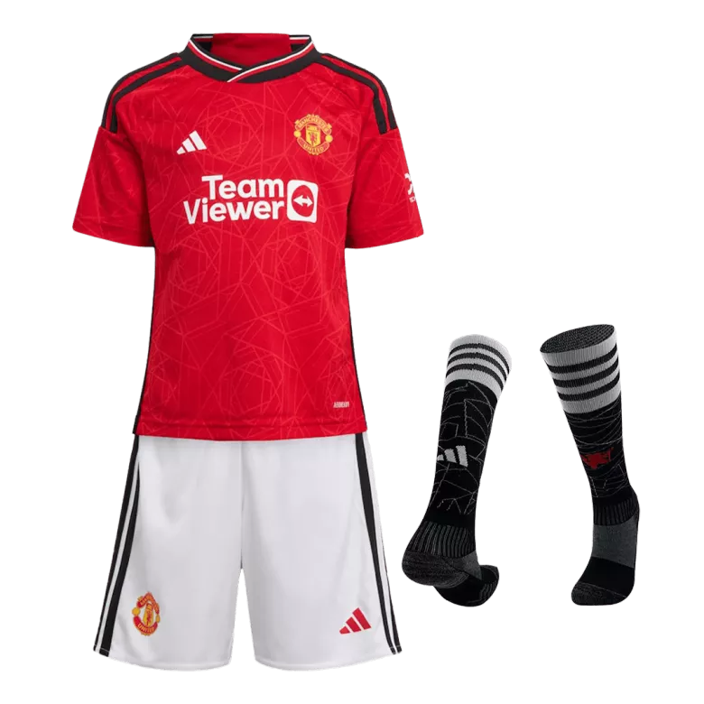 Manchester United Home Kids Full Kit 2023/24