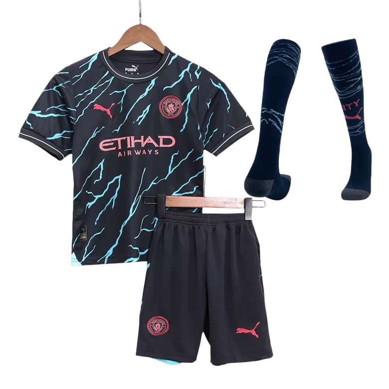 Manchester City Third Kids Full Kit 2023/24