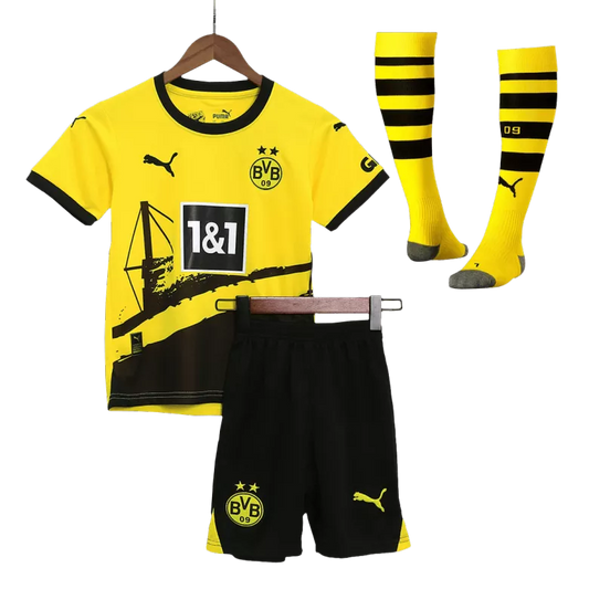Borussia Dortmund Home Kids Set Full Kit 2023/24