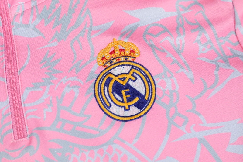 Real Madrid Tracksuit X Pink Dragon