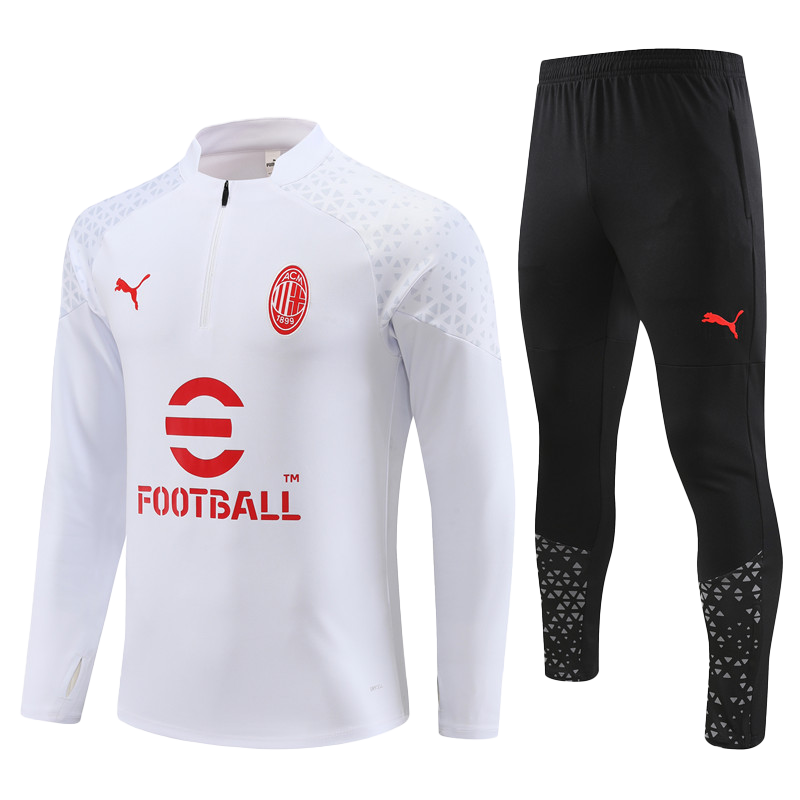 AC Milan Tracksuit White