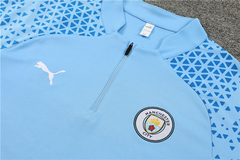 Manchester City Tracksuit Light Blue