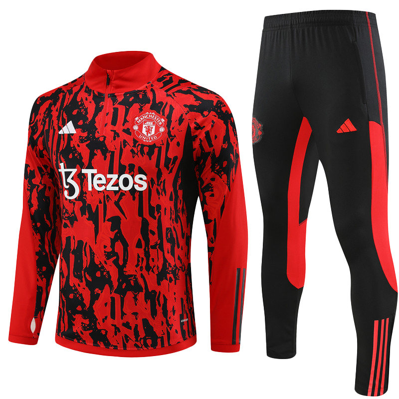 Manchester United Tracksuit Red/Black