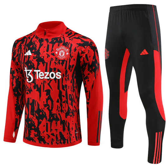 Manchester United Tracksuit Red/Black