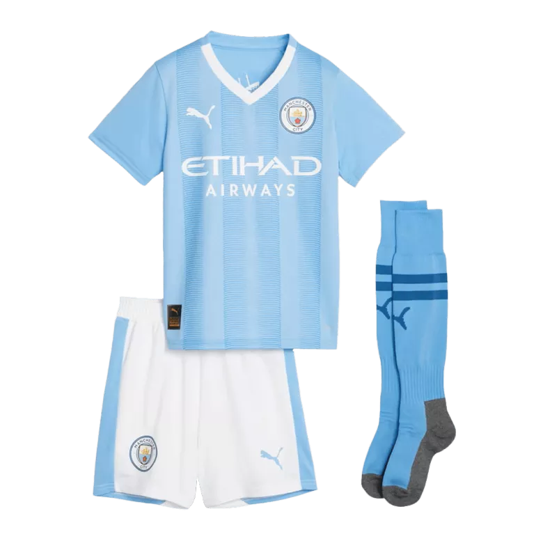 Manchester City Home Kids Full Kit 2023/24