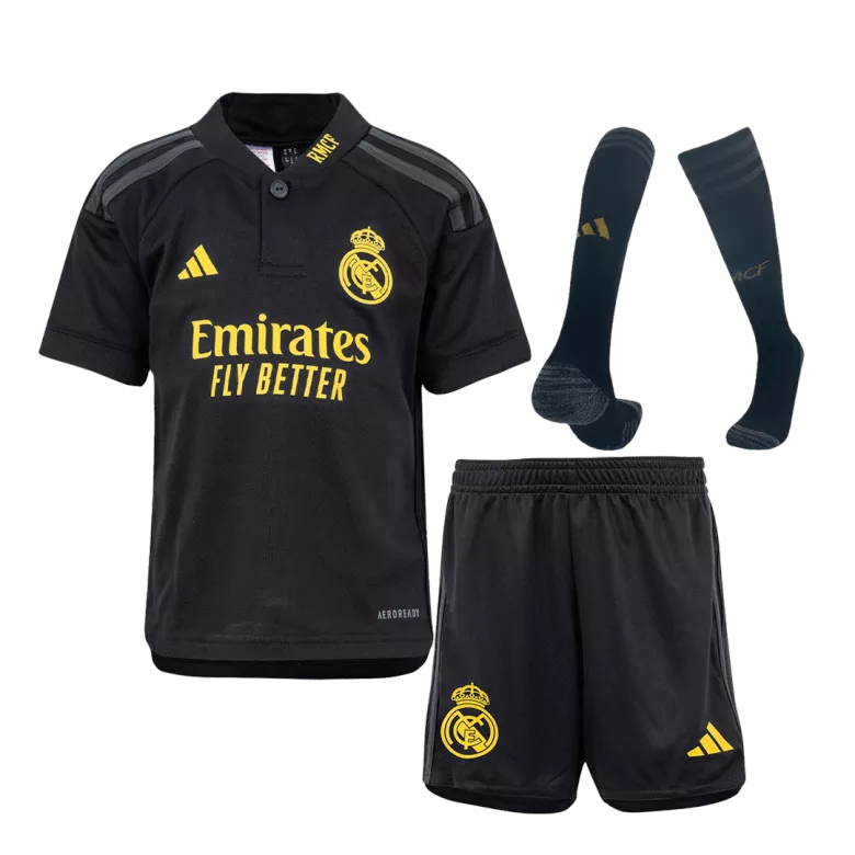 Real Madrid Third Kids Set Full Kit 2023/24