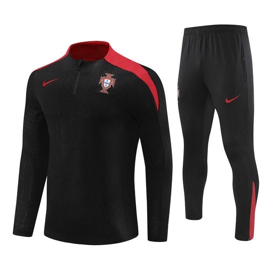 Portugal Black Tracksuit 2024/25